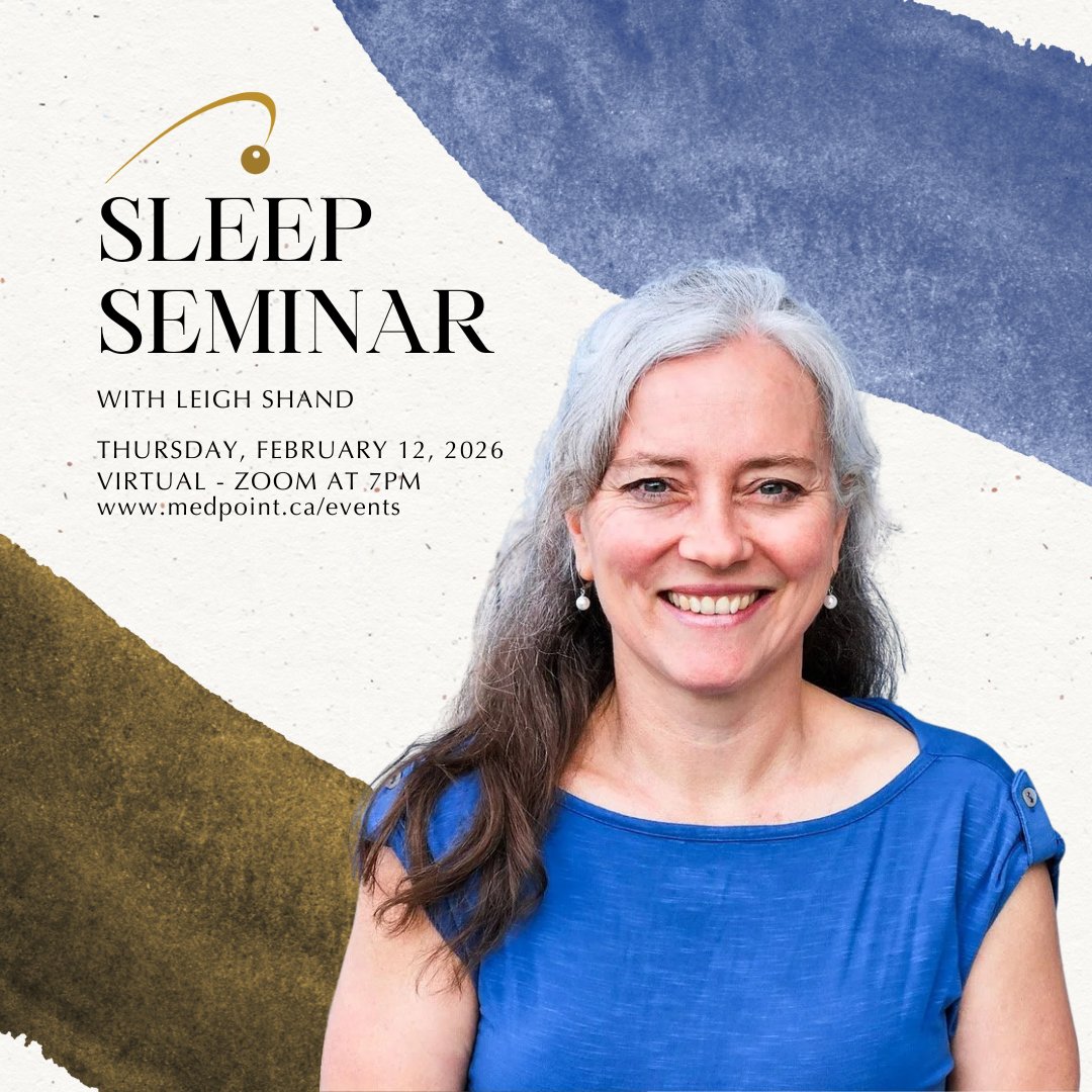 ✨ Prevention Friday at Medpoint ✨
Quality sleep is one of the most powerful tools in preventative health. Join our sleep seminar with Leigh Shand to learn about the importance of sleep, how to get a restful night, and how better sleep supports long-term wellness 😴