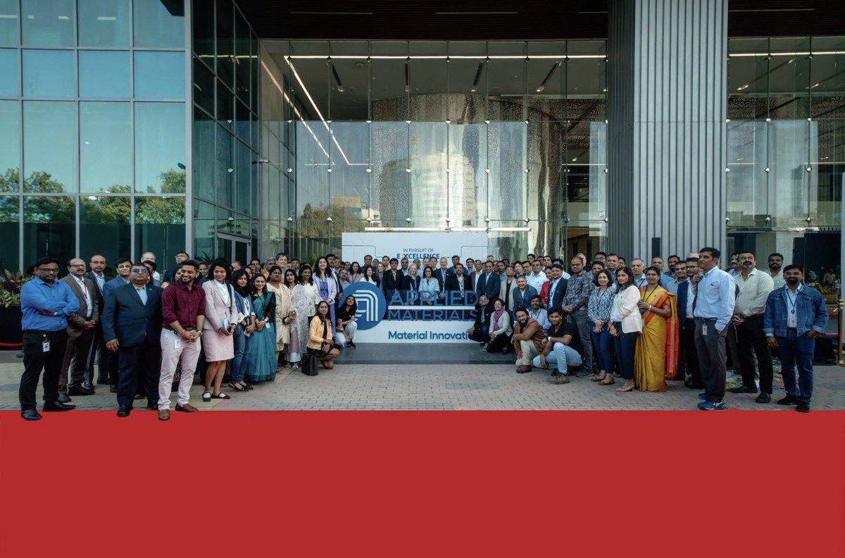 Bangalorereal1's tweet photo. 🚨Applied Materials expand its presence with its new 800,000 sq ft workplace at International Tech Park Bangalore #ITPB. Located in the newly constructed ‘Endeavour’ Tower, it is a facility purpose-built to support world-class semiconductor R&D and innovation.
Marking over 25 years of Applied Materials’ presence at ITPB, this expansion reflects a remarkable growth journey - from an initial 30,000 sq ft footprint in 2000 to nearly 1 million sq ft today!
The state-of-the-art tower has been designed to deliver high standards of sustainability, energy efficiency, and architectural innovation, alongside specialised labs and enhanced power infrastructure tailored for advanced R&D.
#Techhub #Bengaluru #Bangalore
