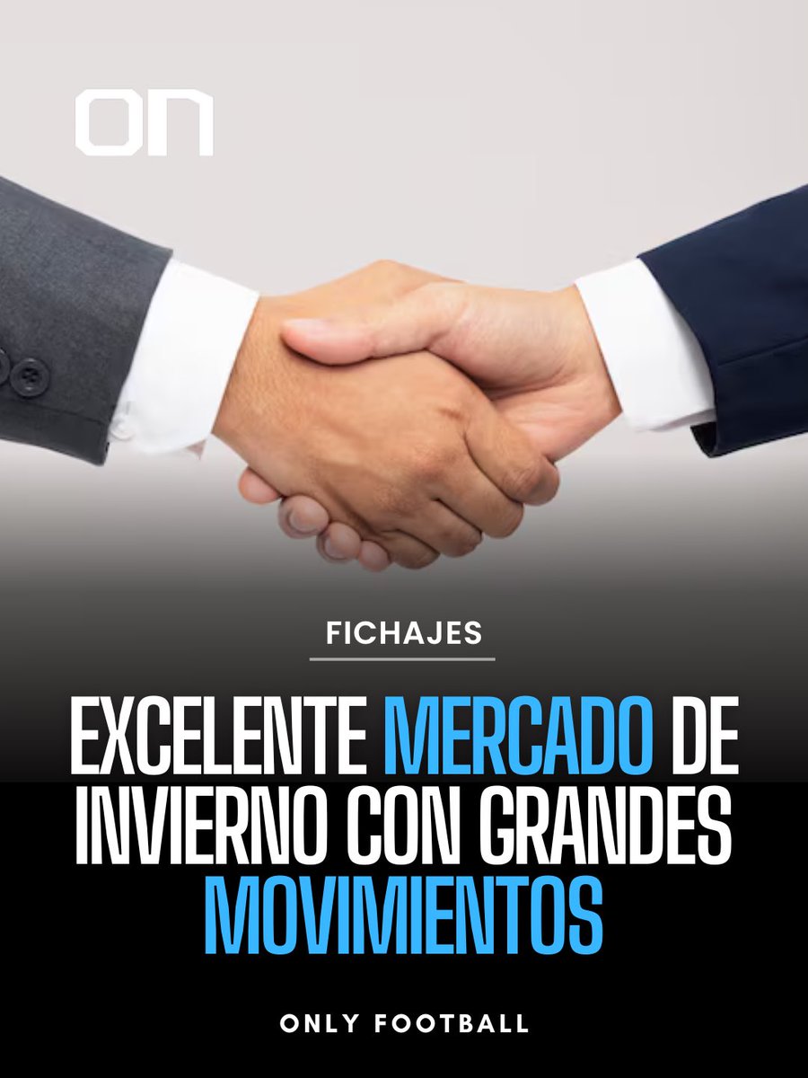 𝐄𝐥 𝐢𝐧𝐯𝐢𝐞𝐫𝐧𝐨 𝐞𝐬 𝐟𝐫𝐢́𝐨, 𝐩𝐞𝐫𝐨 𝐎𝐧𝐥𝐲𝐅𝐨𝐨𝐭𝐛𝐚𝐥𝐥 𝐥𝐨 𝐩𝐨𝐧𝐞 𝐚𝐫𝐝𝐢𝐞𝐧𝐝𝐨 🔥

La agencia ha realizado un enorme mercado de fichajes en esta ventana de invierno repleto de grandes movimientos. ❄️📃

Abrimos hilo 🧶 uno por uno: