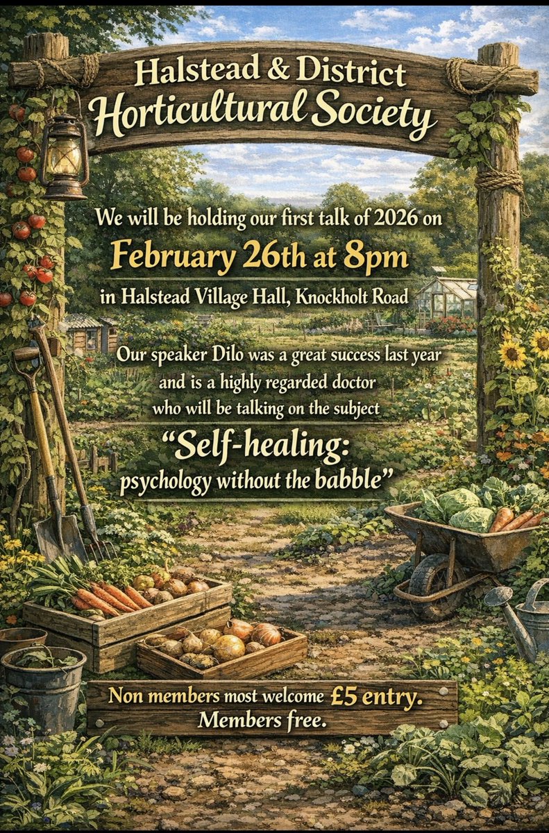 Halstead & District Horticultural Society - Kent tweet media