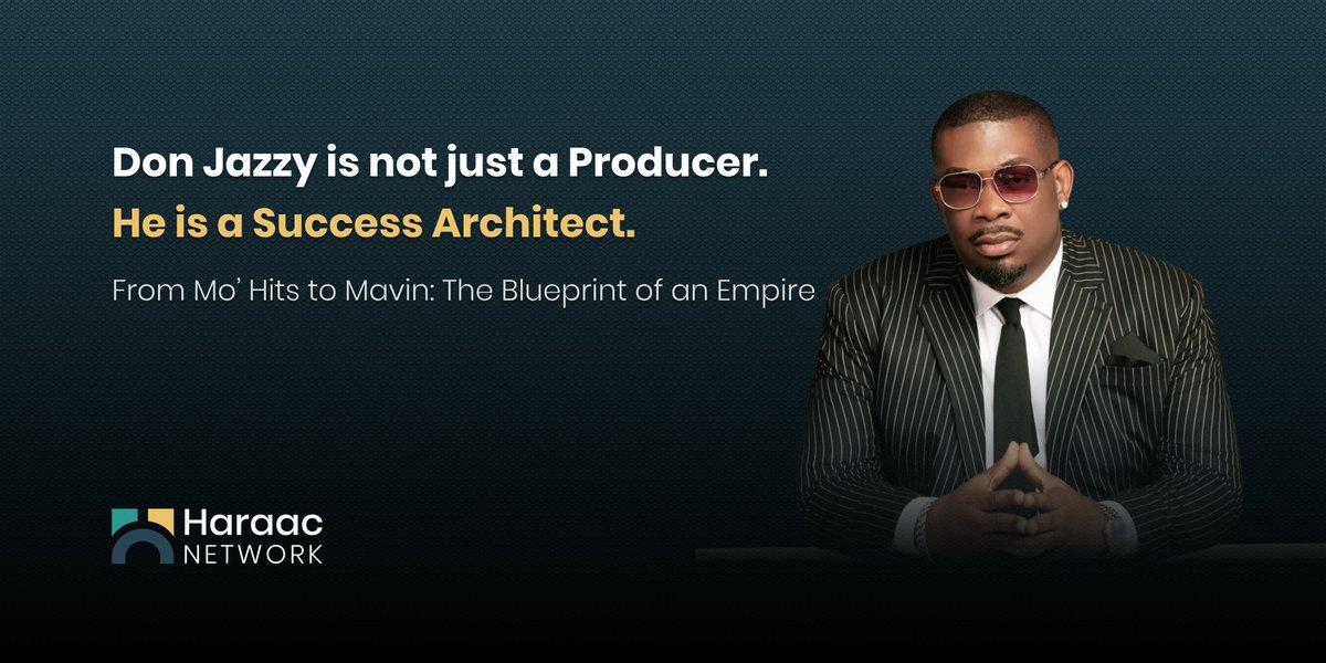 Don Jazzy isn't just a hitmaker. He is a Success Architect.

When Mo’ Hits crashed, he didn't quit. He pivoted. He built Mavin Records like a tech startup—systems, structure, and scale.

Here are the business lessons every founder can learn from The Don: open.substack.com/pub/haraacnetw…