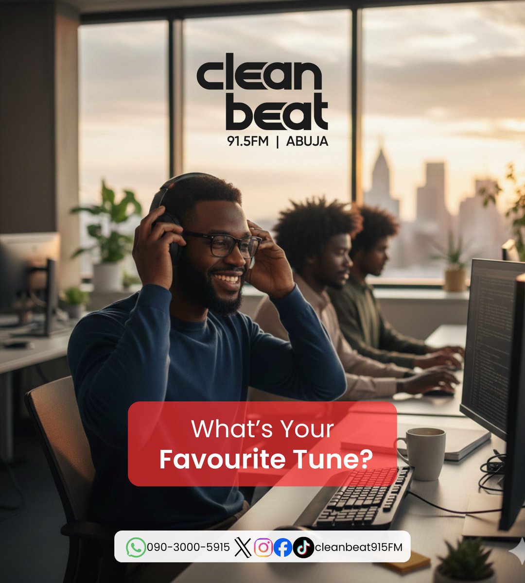 CLEAN BEAT 91.5FM ABUJA tweet media