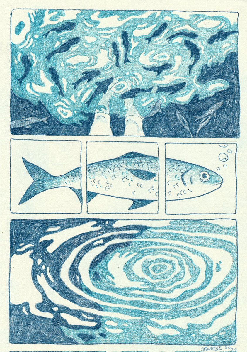 na superfície d'água