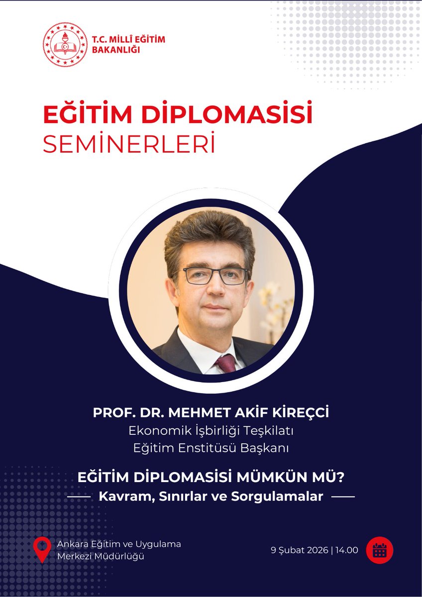 T.C. MEB AB ve Dış İlişkiler Genel Müdürlüğü tweet media