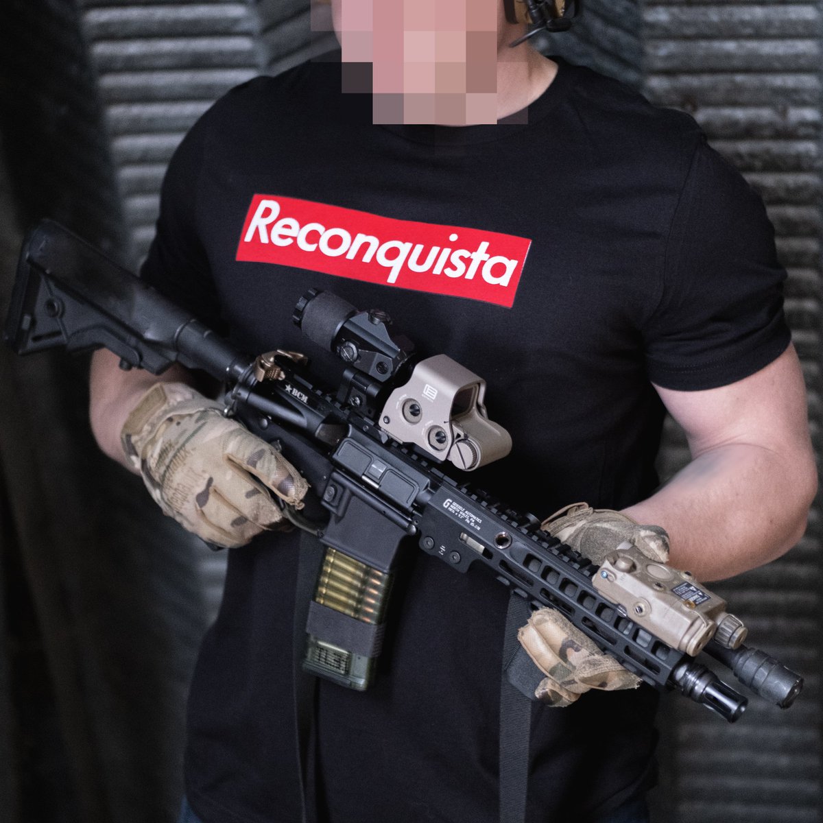 thewardoll's tweet image. I am well aware that "reconquista" has been new-speaked and perverted into meaning a Mexican conquest against the United States.

What better way for godless degenerates to sabotage our future, than to subvert our past and the historical precedent that the true meaning of this…