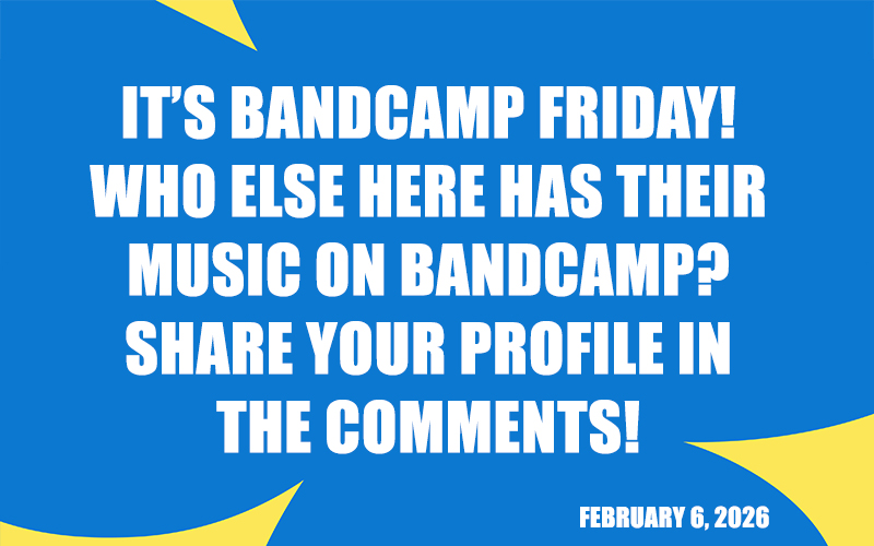 Mazedude's tweet photo. It's Bandcamp Friday! That lovely day where Bandcamp waives their revenue share so that funds can go entirely to the artists.

I like supporting my friends. If you have your music on Bandcamp, I'd like to hear it. Share your profile in the comments and we can support each other! https://t.co/blFOlNRQv2