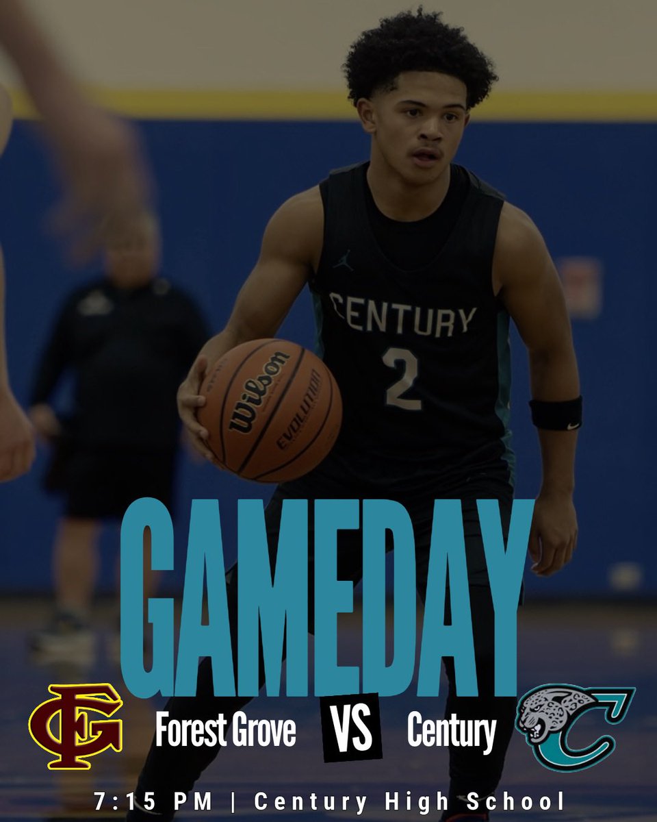 CenturyJagsBB's tweet photo. Gameday! 

🏀 vs. Forest Grove Vikings
⌚️7:15 PM (Varsity), 5:45 PM (JV), 4:15 PM (Freshman), 7:15 PM (JV2 vs Lincoln)
📍Century High School 
🖥 https://t.co/0R5iIfvJru https://t.co/srVGOCn8v5