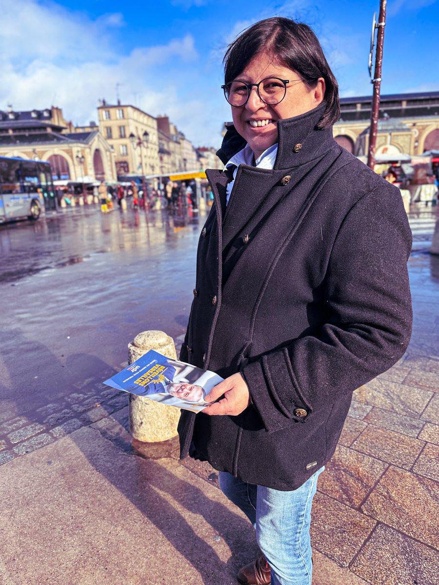 Merci aux adhérents du ⁦<a href="/RN_Versailles/">RN Versailles</a>⁩ engagés par tous les temps pour la liste d’union ⁦<a href="/partiudr/">UDR</a>⁩ - ⁦<a href="/RNational_off/">Rassemblement National</a>⁩ avec <a href="/Odelafaire/">Olivier de LA FAIRE</a> à #Versailles