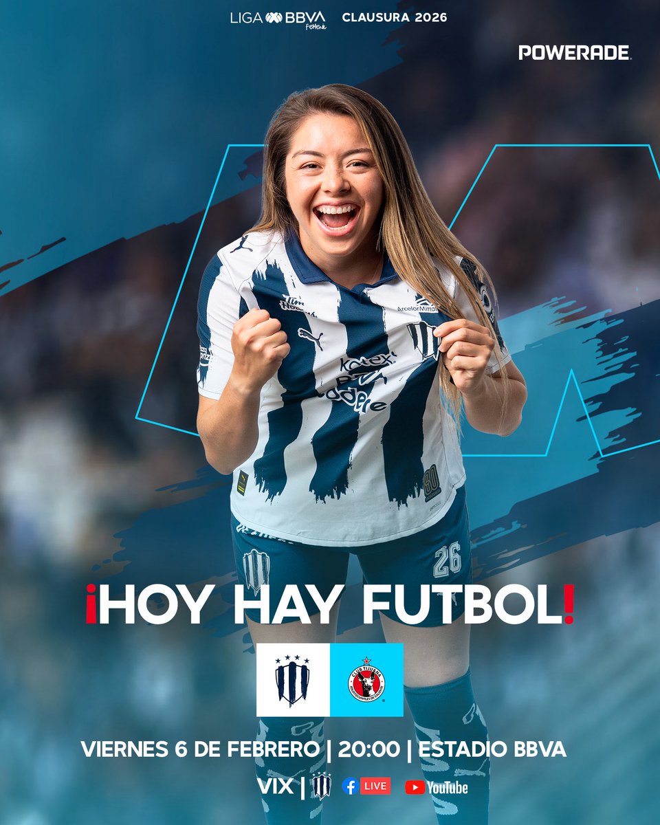 ¡HOY JUEGA EL MONTERREY! ⚽️🔥

<a href="/PoweradeMx/">Powerade</a>