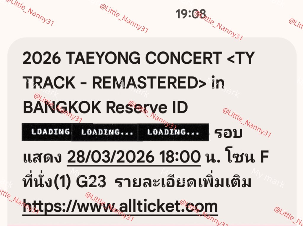 wtt / หาแลกบัตรคับ 🌹

ME :  4,600 โซน F  แถว G (เสาร์ 28/03)
YOU : 4,600 โซนไหนก็ได้ (อาทิตย์ 29/03)
💚 ทักมาคุยกันก่อนได้ค่ะ พอดีกดซ้ำกับเพื่อน ขอดูหลักฐานเพิ่มเติมได้นะคะ

#TY_TRACK_REMASTEREDinBKK
#TY_TRACK_REMASTERED