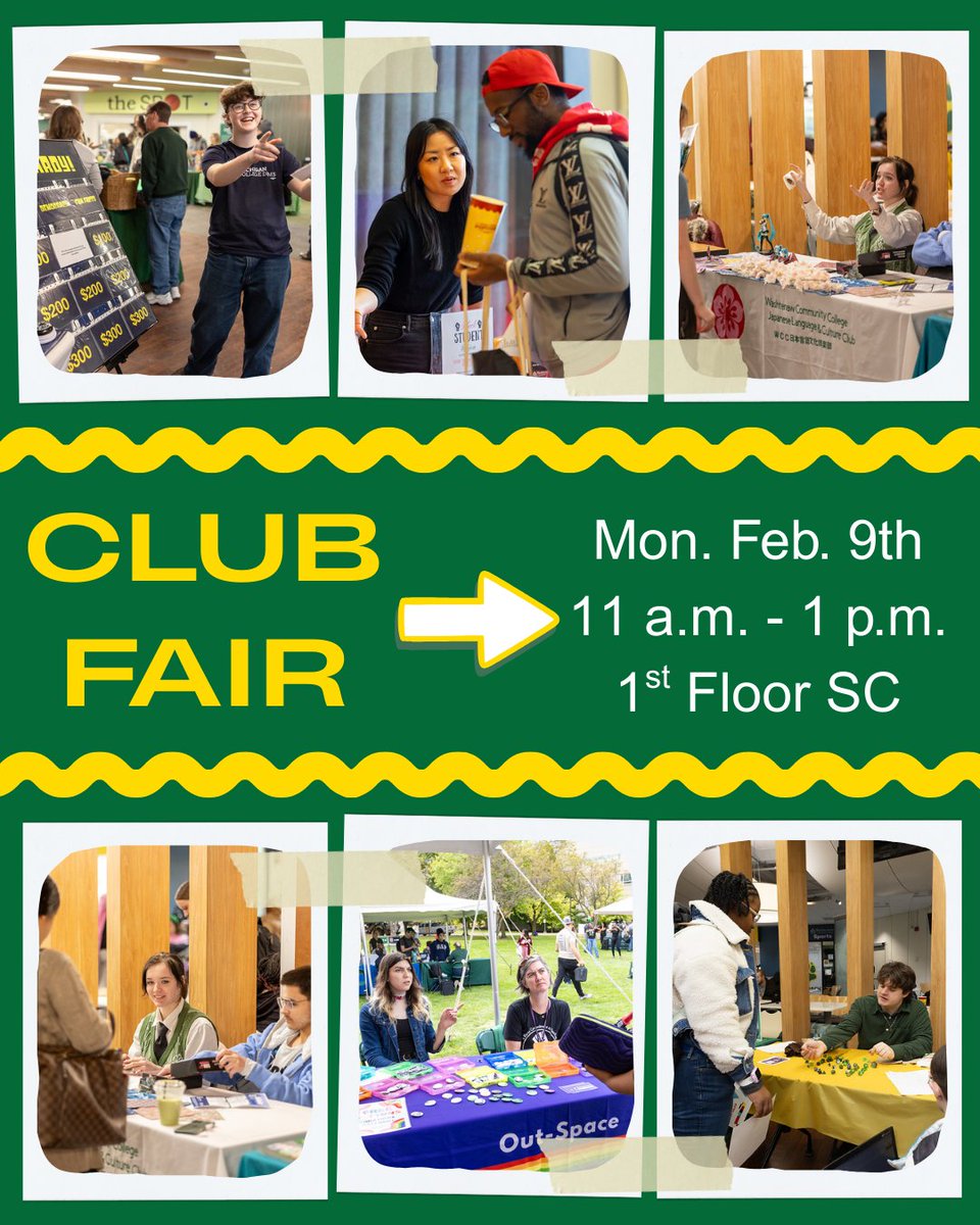 Just a friendly reminder to join us at Club Fair 💛 We hope to see you there!

#StudentEngagement #WCCSDA #ClubFair #FriendlyReminder