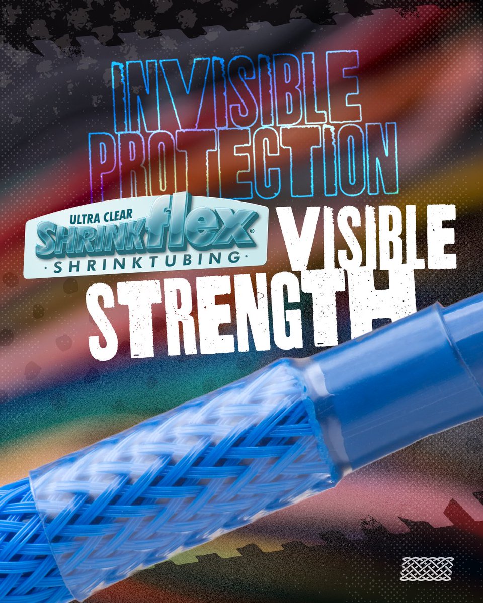 Shrinkflex® UltraClear is high-clarity PVC heat-shrink tubing that doesn’t hide your work. Engineered to be seriously clear, it shrinks down tight while keeping everything underneath fully visible, so your wiring stays protected and show-worthy. ✨