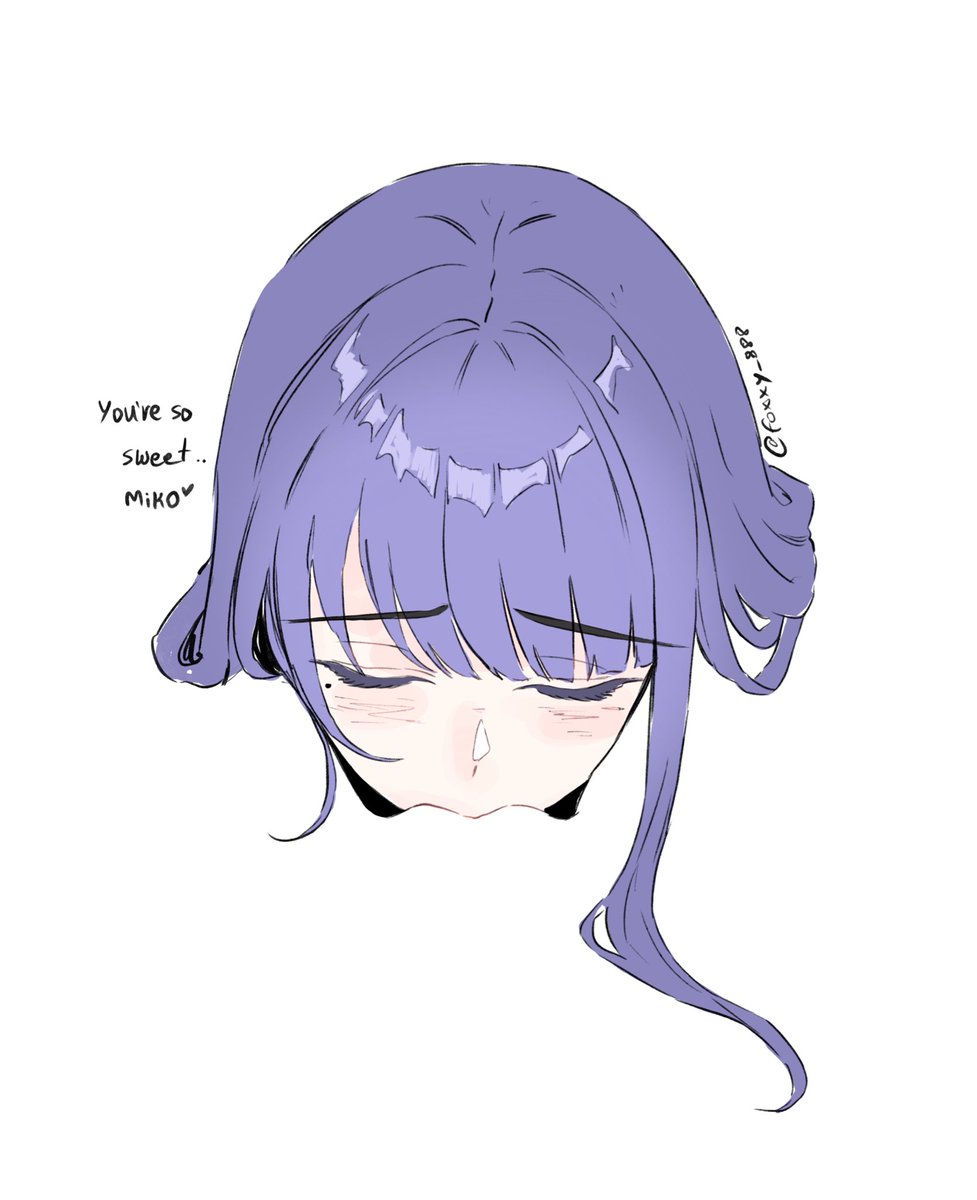 FOXXY_888's tweet image. #eimiko 🩷💜 #yaemiko #RaidenShogun