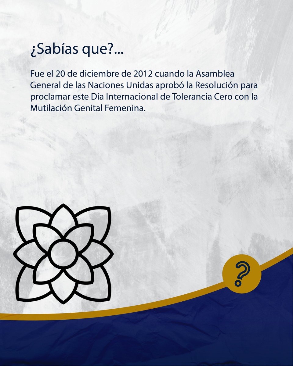 En el Día Internacional de Tolerancia Cero con la Mutilación Genital Femenina, nos unimos al movimiento global para proteger el derecho de cada niña a crecer en un entorno seguro y respetuoso.

Erradicar esta práctica es posible si invertimos en educación, protegemos a las