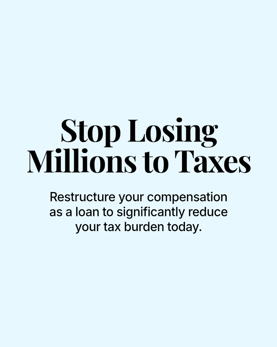 BaycrestC's tweet photo. High earners lose millions to taxes. Restructuring compensation as a loan slashes that burden. Comment "Strategy" to learn more. #endlessmoneyloop #gamechanger #assetbuilder #winwin #deferredcompensation #keepmoreofyourmoney #taxstrategy https://t.co/Hrs0JrhPz8