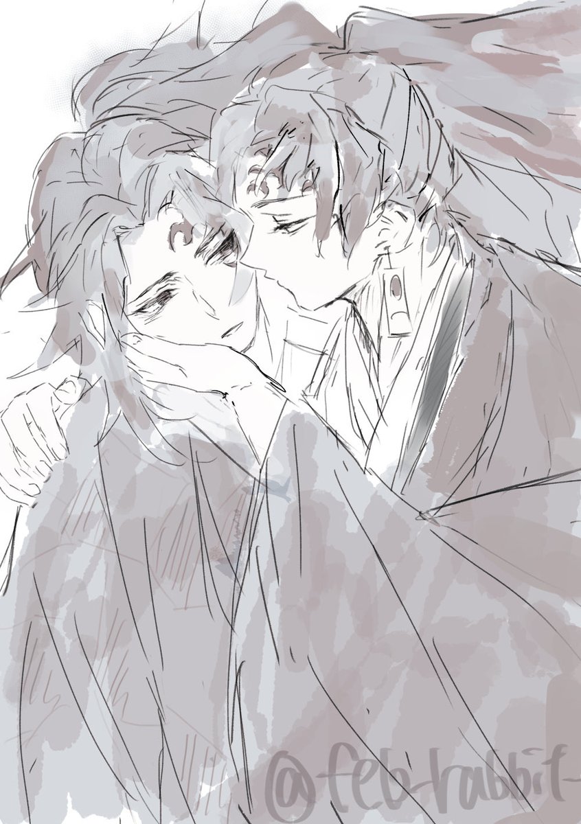 feb_rabbit_'s tweet photo. 縁巌　落書き https://t.co/Bl6ATBNagk