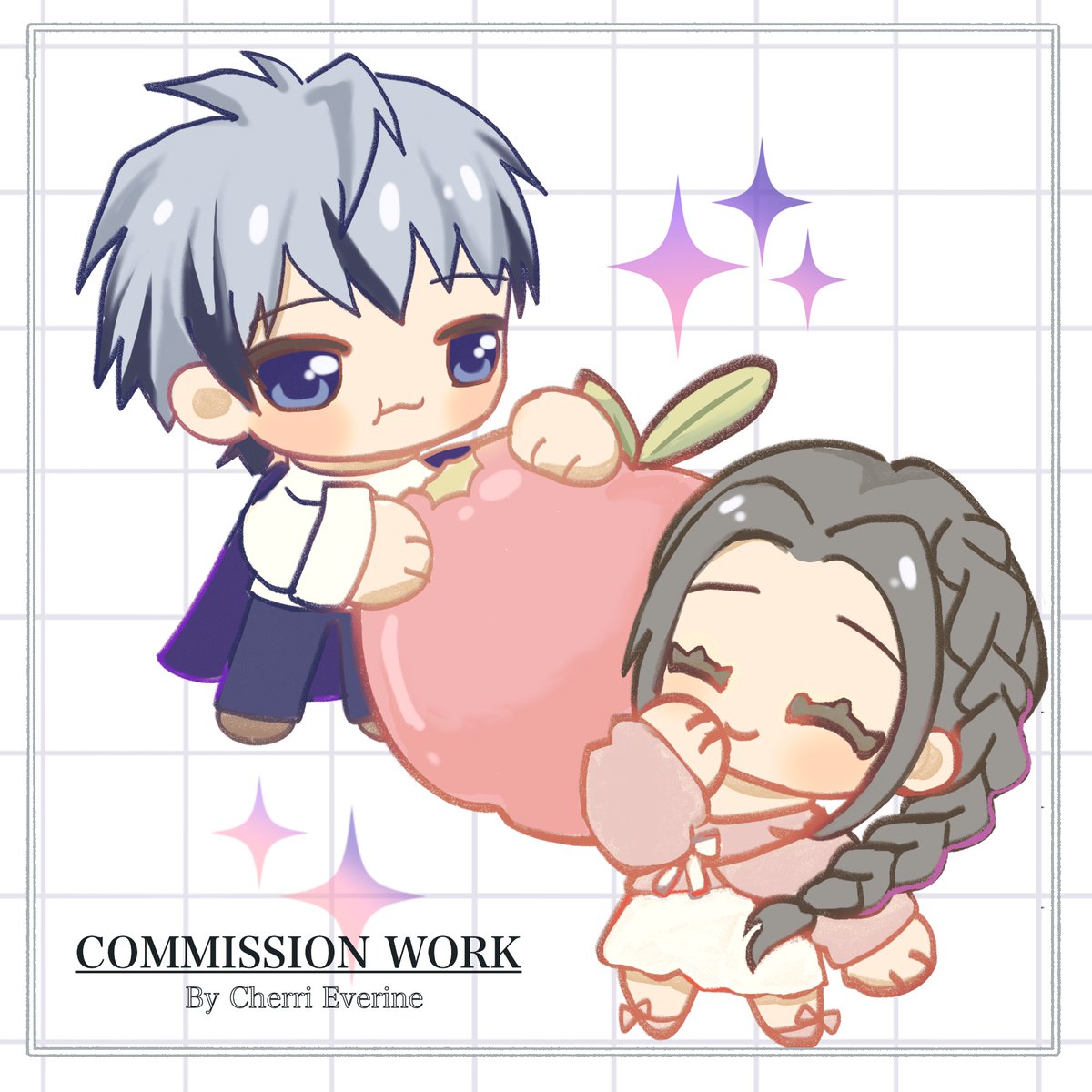 Sorry for posting this late! 

My first commission of this year! Thank you <a href="/judeandisla/">𝕀𝕤𝕝𝕒 𝕁𝕒𝕫𝕫𝕒 ₊˚⊹ ᰔ</a> for the comm! 💙

#VGenComm