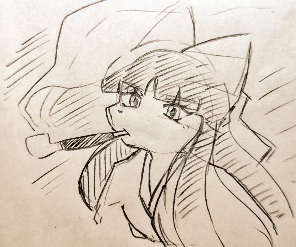 あぁ！
庚がタバコ吸ってるとこ見られたら、頃される！！

#大久保家の日常