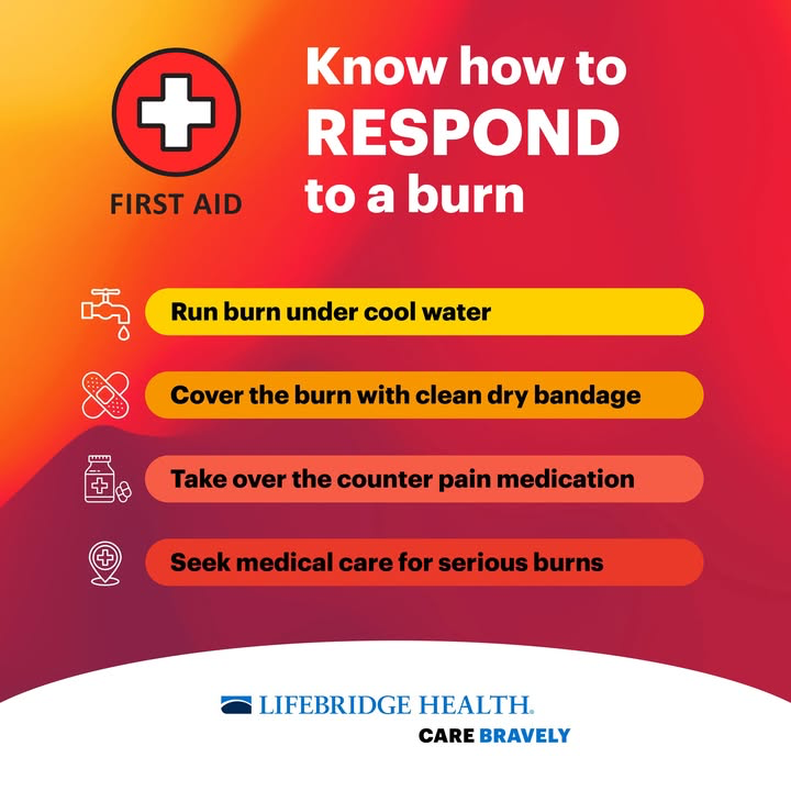 CarrollHospital's tweet image. 🔥⚠️ 🏥 In honor #NationalBurnAwarenessWeek, swipe through this post and read through our recent blog to learn how you can protect, prevent and respond to burns: bit.ly/4tinsdN 

#FirstAidTips