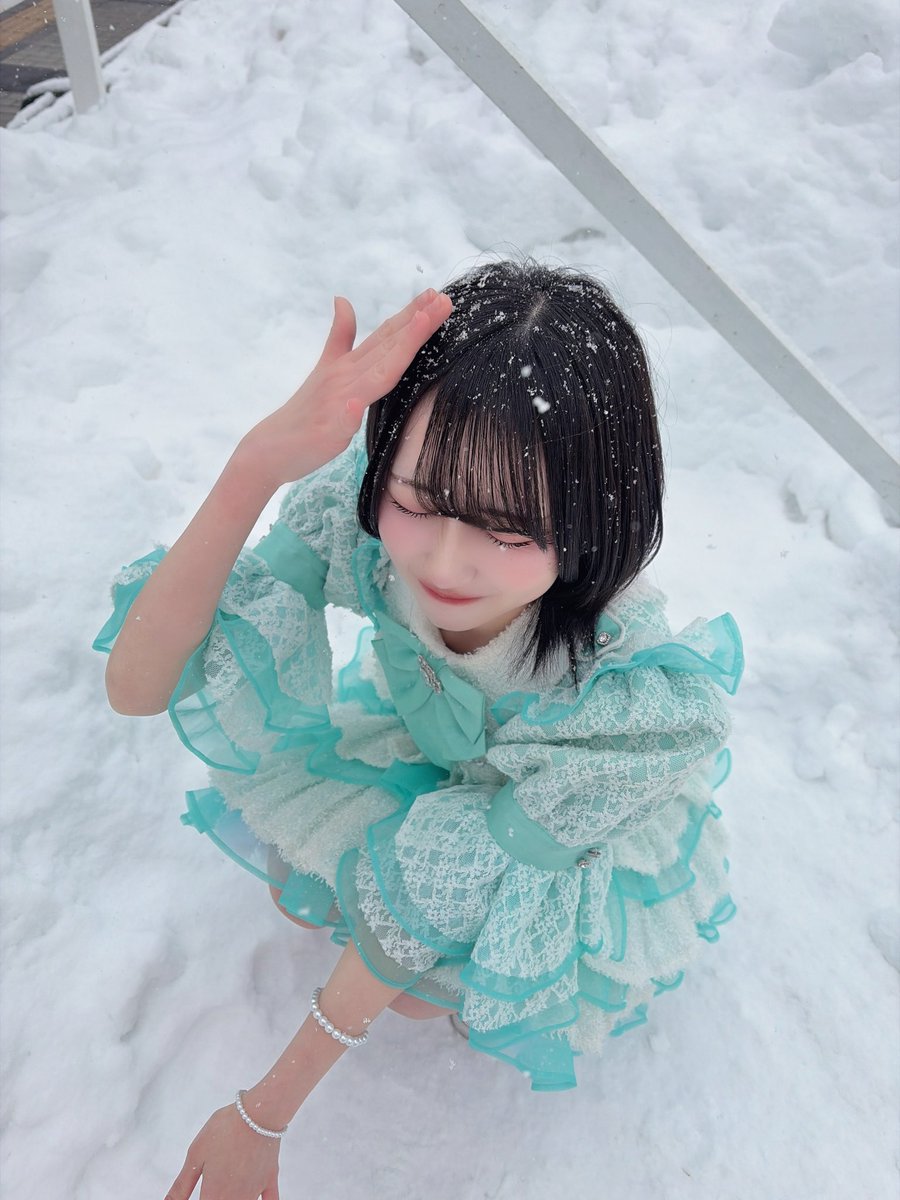 北海道1日目〜！！！ ありがとうございました❄️✨ たくさん雪降った