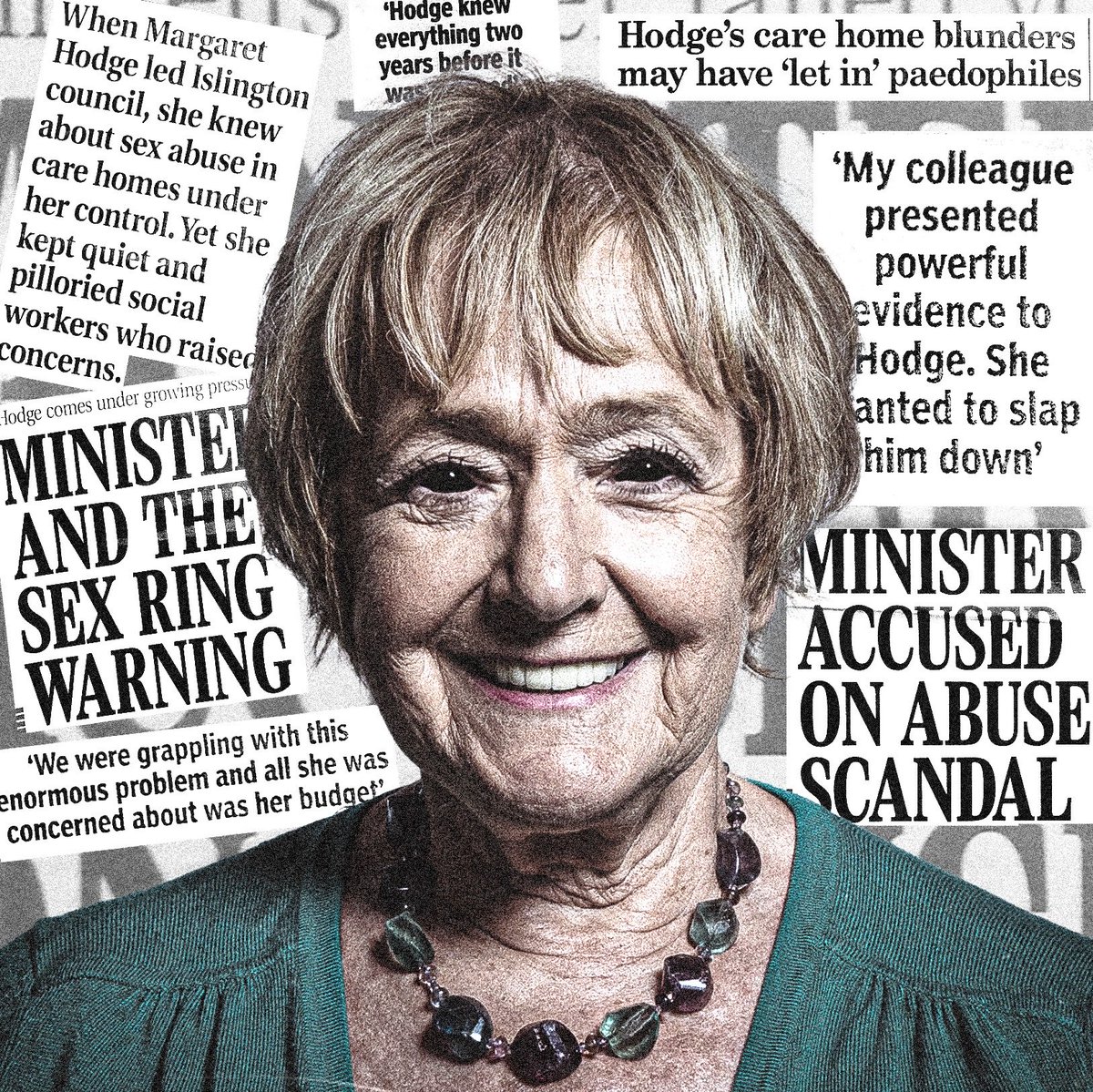 Margaret Hodge enabled and covered up the mass sexual abuse of children in Islington care homes, and smeared all victims as mentally ill.

Keir Starmer made her a life peer and sought her counsel on “combatting antisemitism,” leading to the expulsion of Jeremy Corbyn.