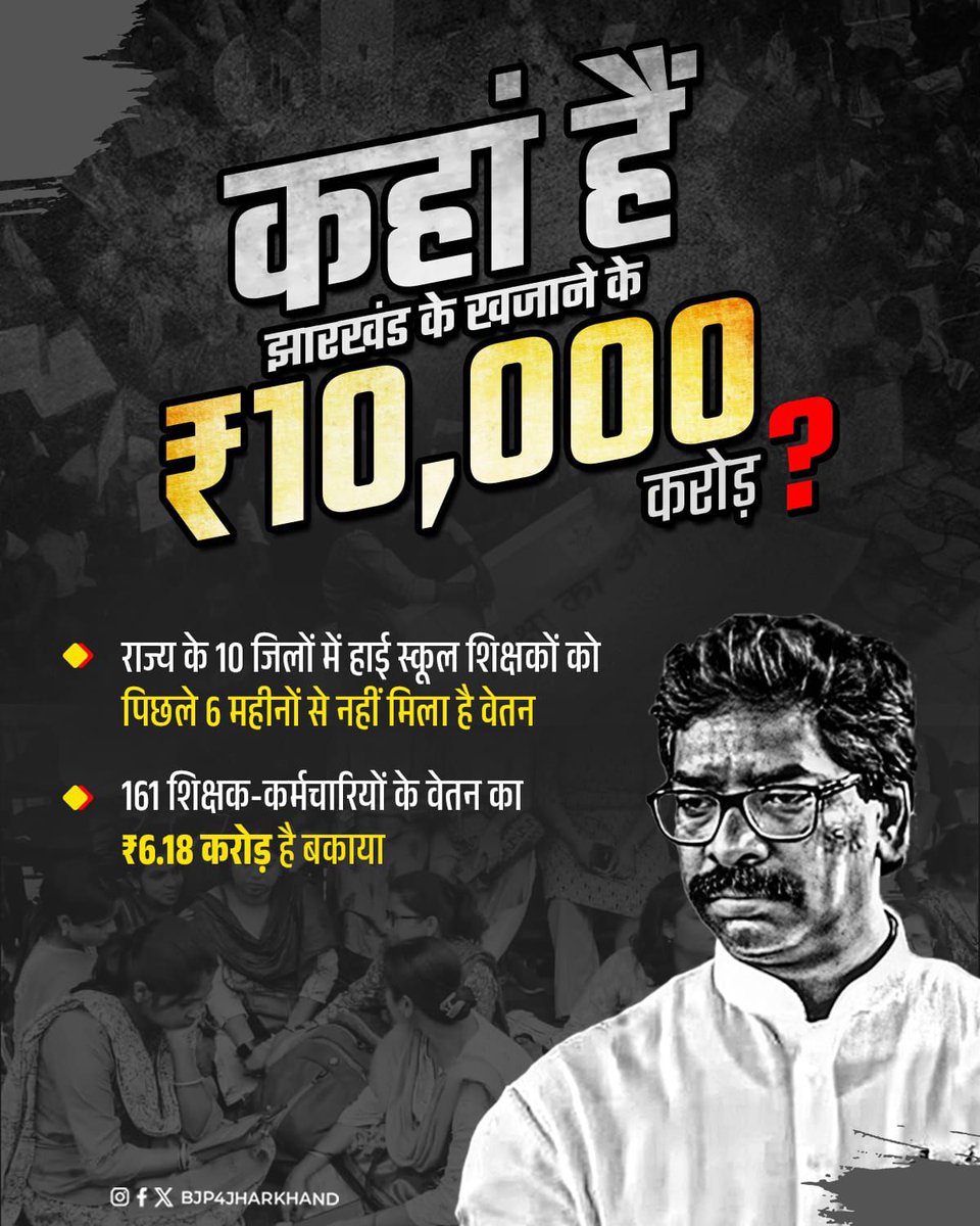 कहां हैं झारखंड के खजाने के ₹10,000 करोड़ ?