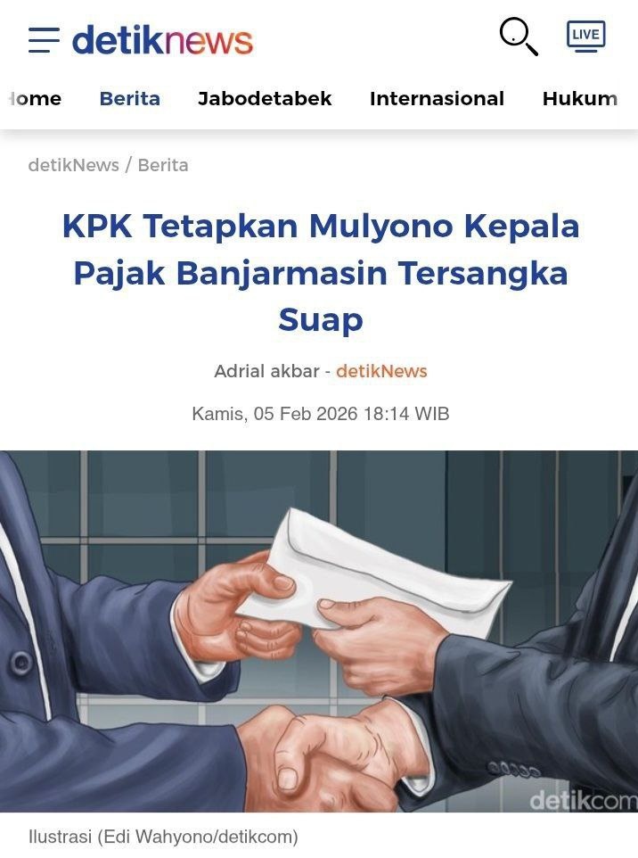 Lanjutan obrolan kemarin suap adalah racun Uang dipakai untuk mematikan keadilan Kita harus kembali ke prinsip awal Jujur Itu Penting Mari lawan praktik bengkokkan aturan ini #MusimKoruptorDitangkap