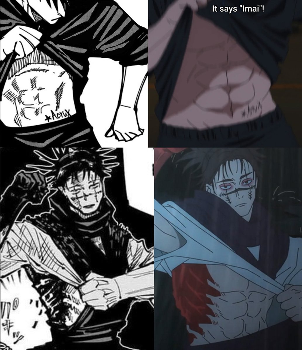 megfushiguros's tweet image. mappa likes flexing those abs