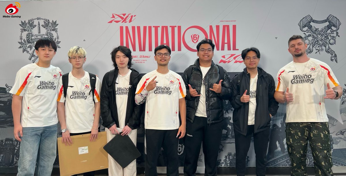 Weibogaming R6 Roster Victory Screen ⚡🏆 #R6 #SI2026 #weibogamingtotheworld