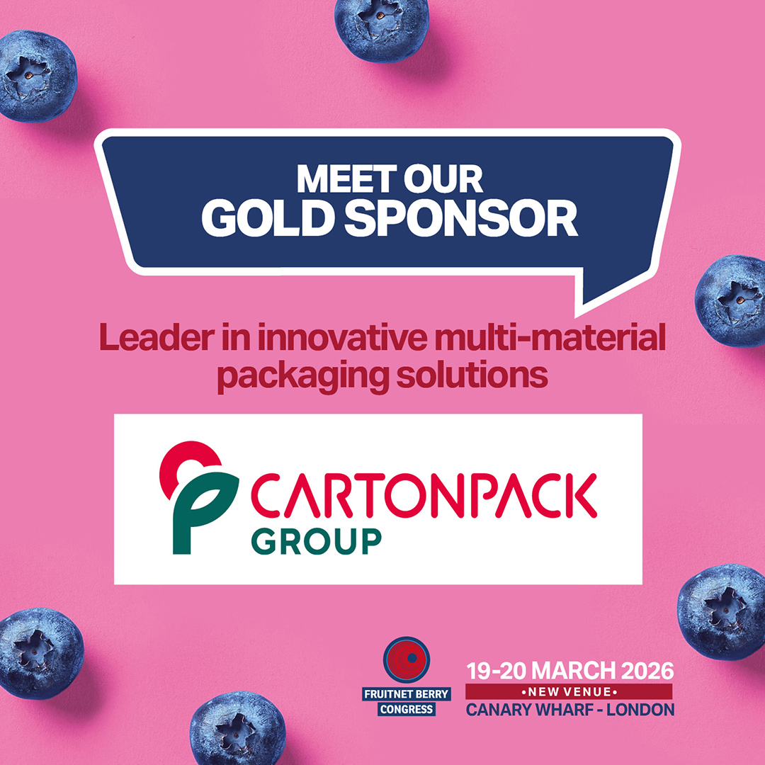 berrycongress's tweet photo. We’re pleased to welcome CartonPack Group as a Gold Sponsor of Fruitnet Berry Congress 2026. Thank you for supporting the event and contributing to conversations across the global berry supply chain.
🫐🍓
#BerryCongress 🔗 https://t.co/j0sQjKUyfX https://t.co/VvdwG1HNeu