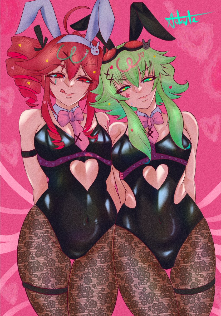 StarShrim's tweet photo. More Rabbit Hole UmU Teto x Gumi #重音テト #グミ https://t.co/0DLKAJHyl5