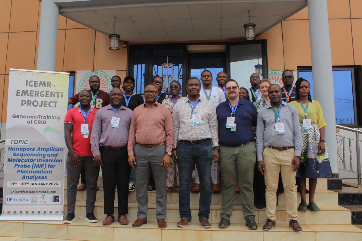 acegid_igh's tweet photo. IGH team joined ICEMR training at CRIDCam on molecular inversion probe and amplicon sequencing tools to track malaria parasite genetics and antimalarial drug resistance.
#ICEMR #IGHResearch https://t.co/LCPOO2BeaY