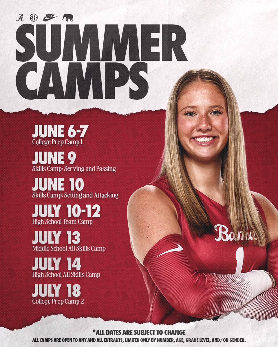 Alabama Volleyball tweet media