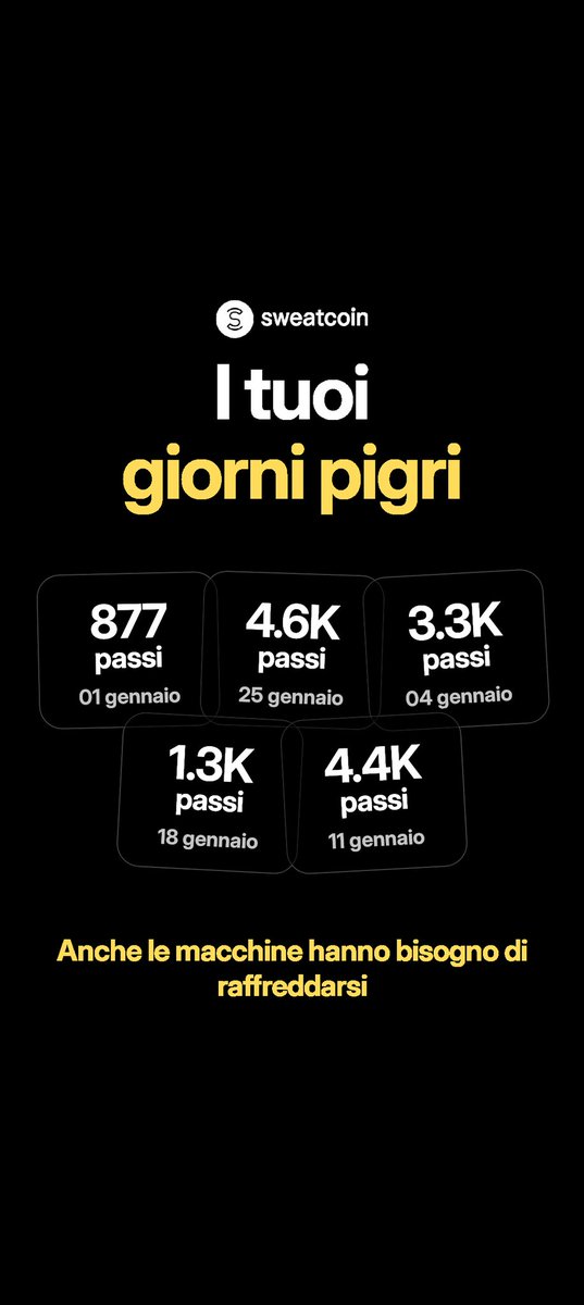 Fabiomassa16's tweet photo. Prova quest'app gratuita — Camminare paga 🚶
https://t.co/0Nvtodrj1B https://t.co/Vkyj3qUm6L