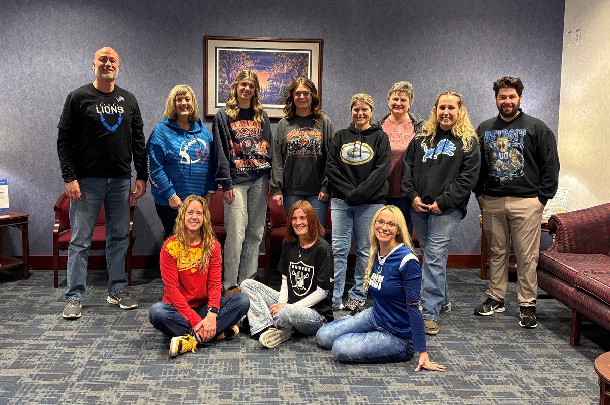 First Federal employees are geared up for Super Bowl weekend, a fun, annual tradition at the bank!