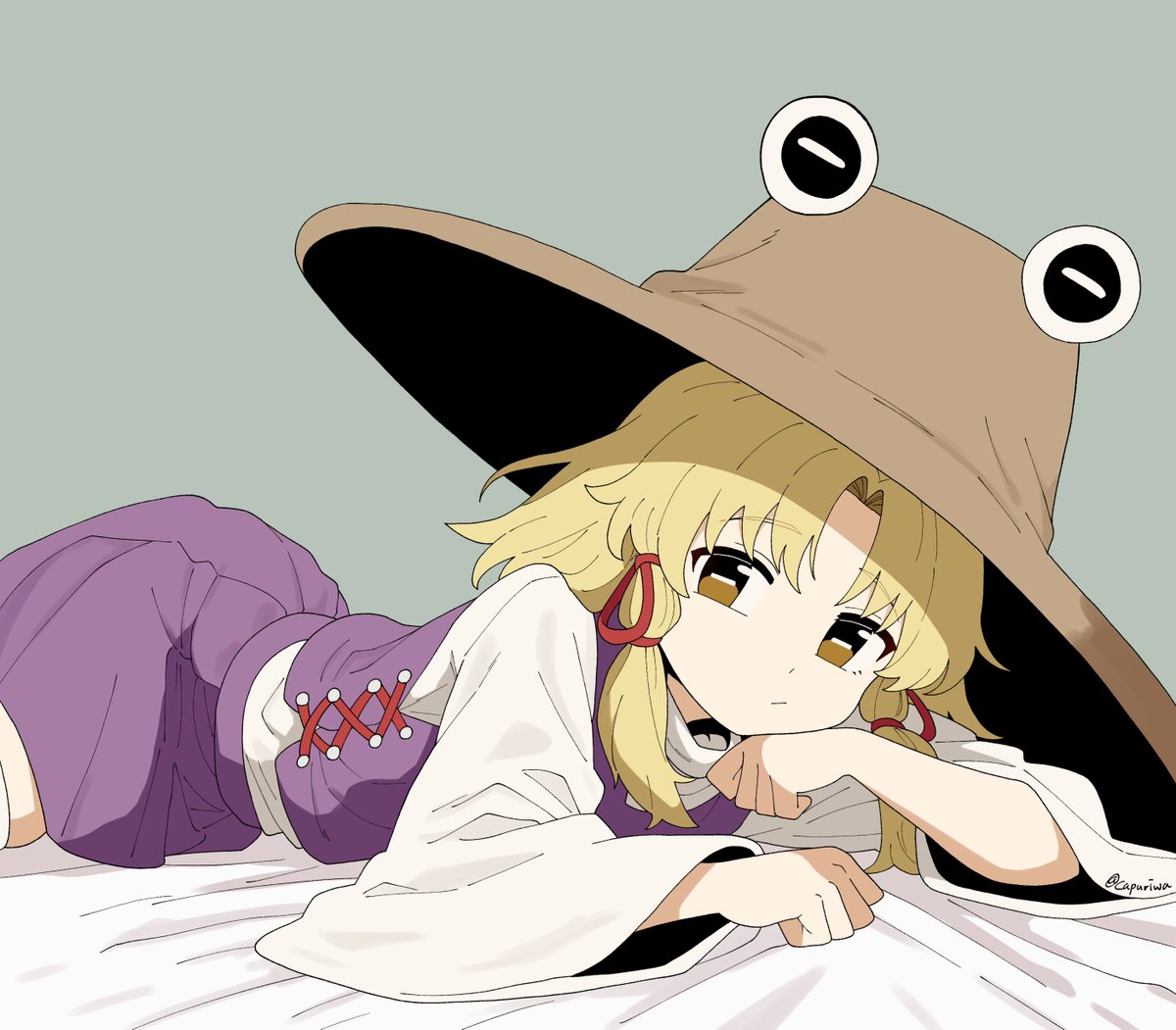 capuriwa's tweet photo. #東方Projectᅠᅠᅠᅠ 
すわすわ https://t.co/Ztb9APv0rz