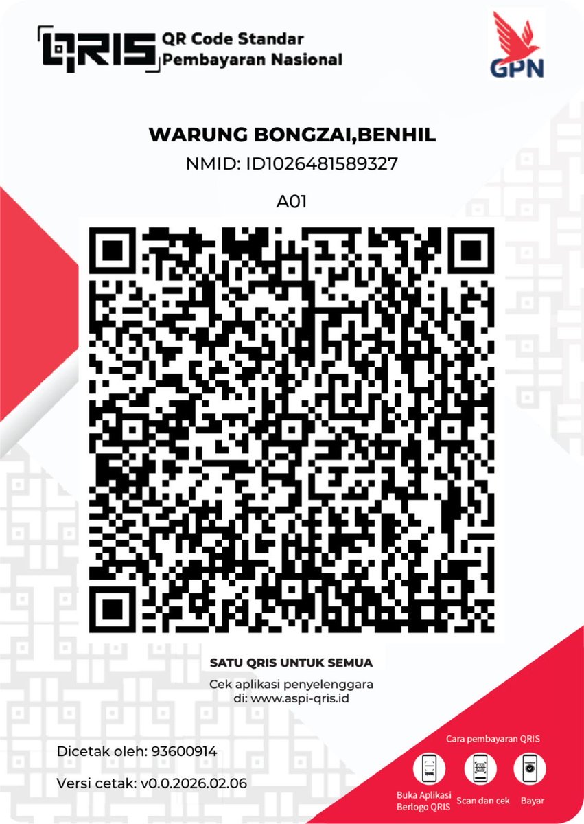 Zabdullahofc's tweet photo. Barangkali warga X ada yang berbagi silakan di Qris nya 
Guna buat berbagi sesama dapat berapapun https://t.co/um1GIos8xu