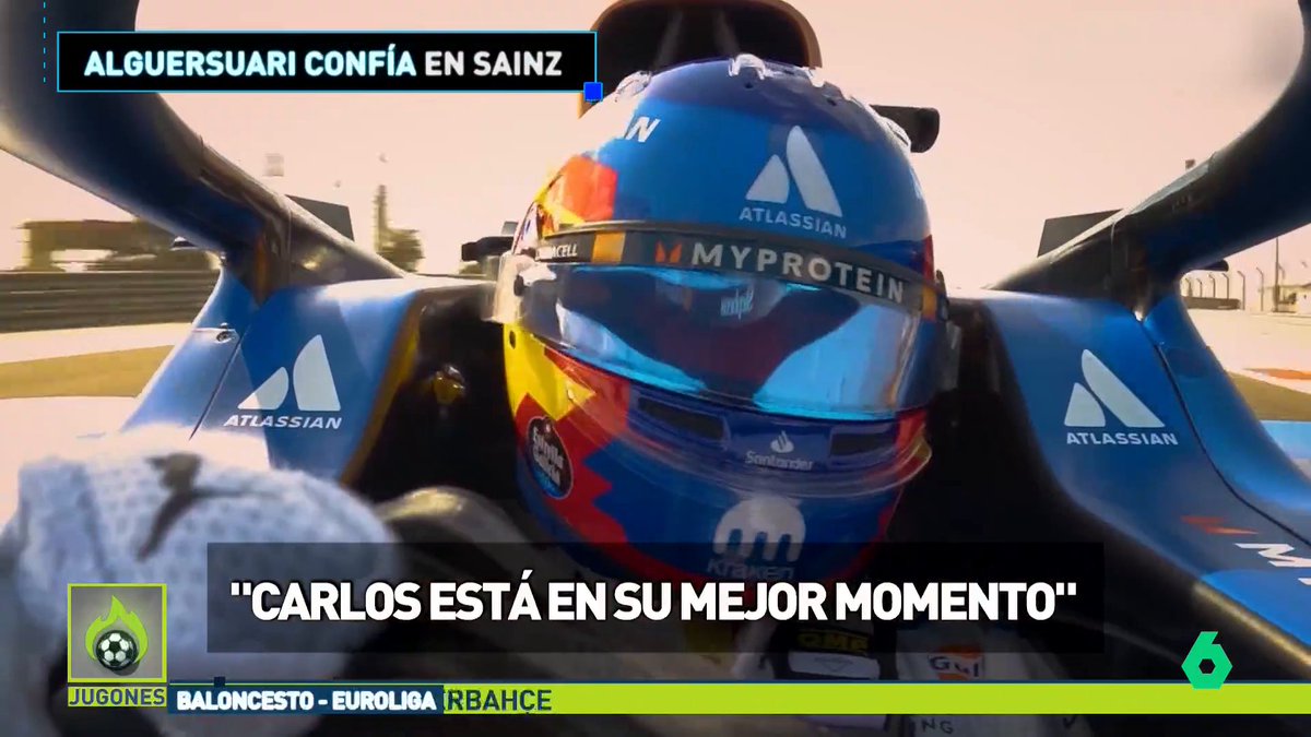 elchiringuitotv's tweet image. 🔝 "WILLIAMS estará entre los 10 PRIMEROS".

🏎️  El análisis de Jaime Alguersuari (@SquireMusic) el año que le espera a Carlos Sainz.

Veente a #JUGONES