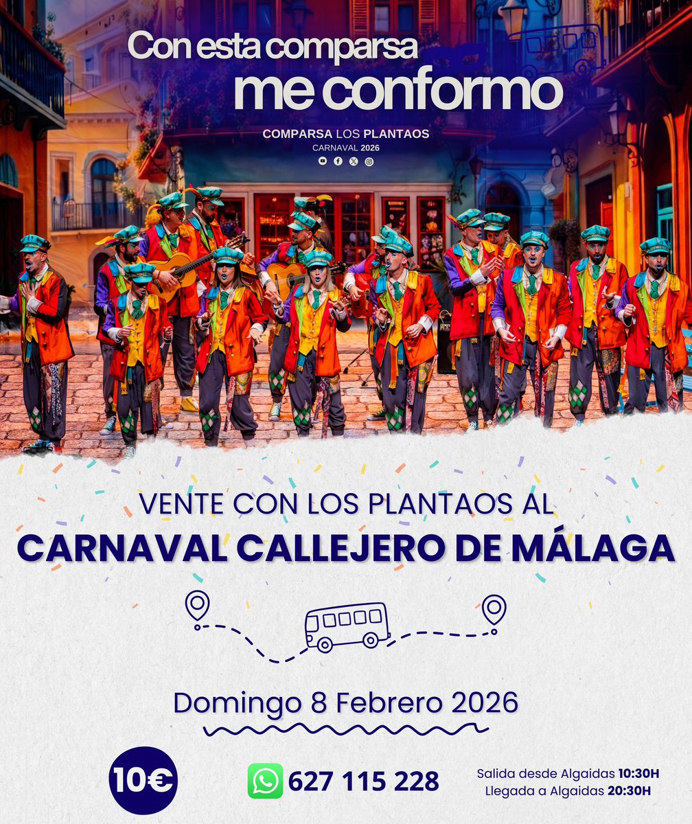 Comparsa Los Plantaos tweet media