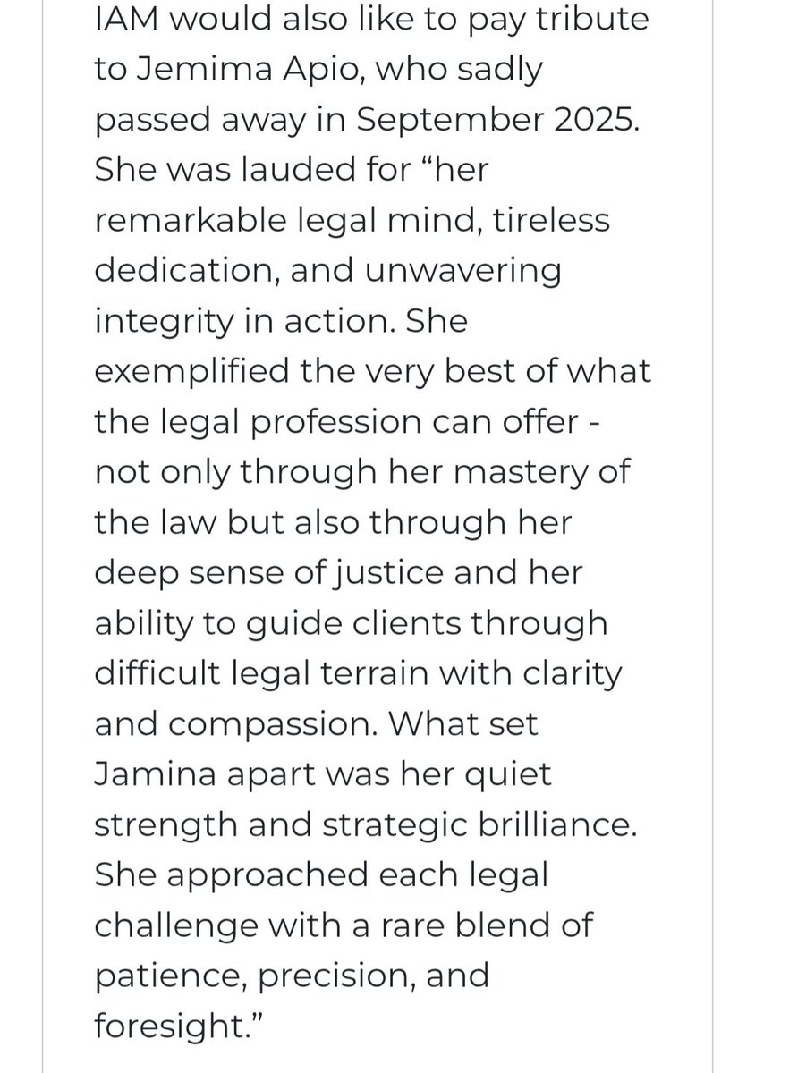 raykaymatsiko's tweet photo. Thank you @WTR1000 for this recognition. Ours is to set the bar so high that the younger generation of lawyers is inspired to push harder. Thank you for also creating a Tribute to a fallen soldier Jamina Apio. All Glory goes back to YHWH. #Intellectualpropertylaw #Trademarks https://t.co/yBrLlLWNsm