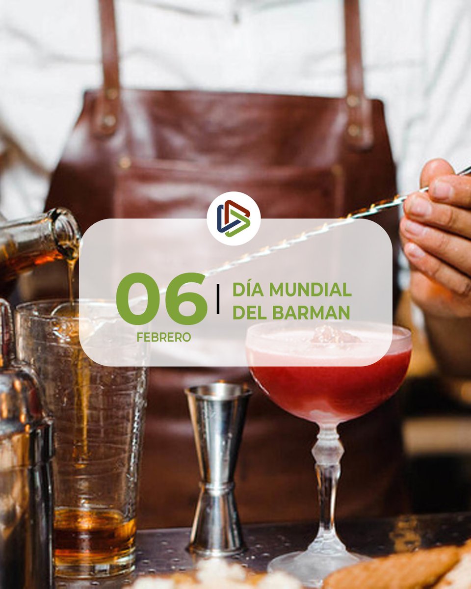 enlace13_'s tweet image. #Efemérides | 🍹 El Día Mundial del #Barman reconoce la creatividad, técnica y servicio de los profesionales detrás de la barra y conmemora la fundación de la International Bartenders Association en 1951.

#Enlace13Televisión