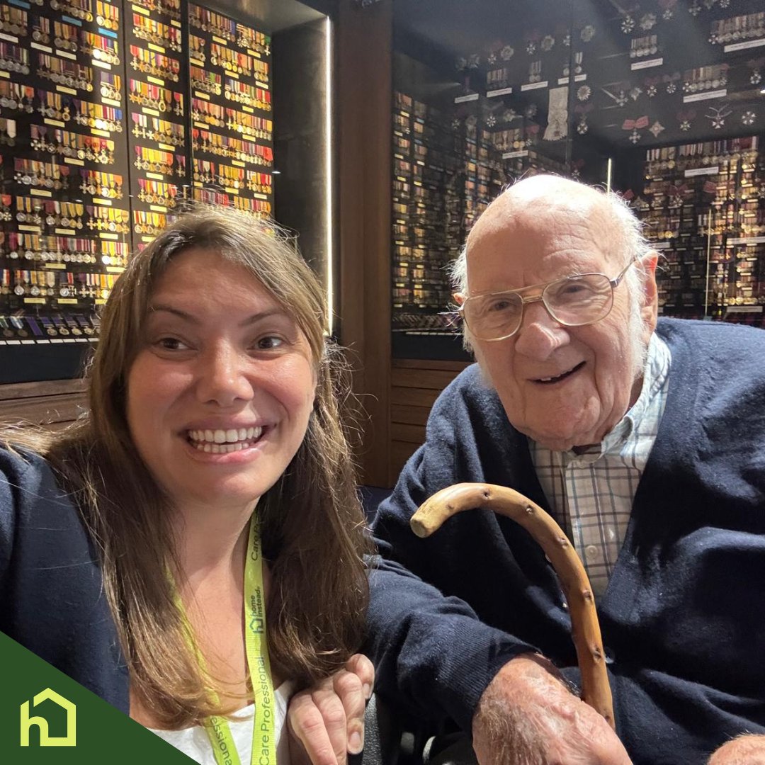 HomeInsteadHant's tweet photo. This week, our amazing live-in carer Gee enjoyed a fun day out with Mr M at the Army Flying Museum ☁️➡️✨ Live-in care offers companionship, flexibility &amp; meaningful days tailored around the person 💕 Want to know more? Call 01962 736681 💛 #LiveInCare #Companionship https://t.co/lpZaCu0KV2