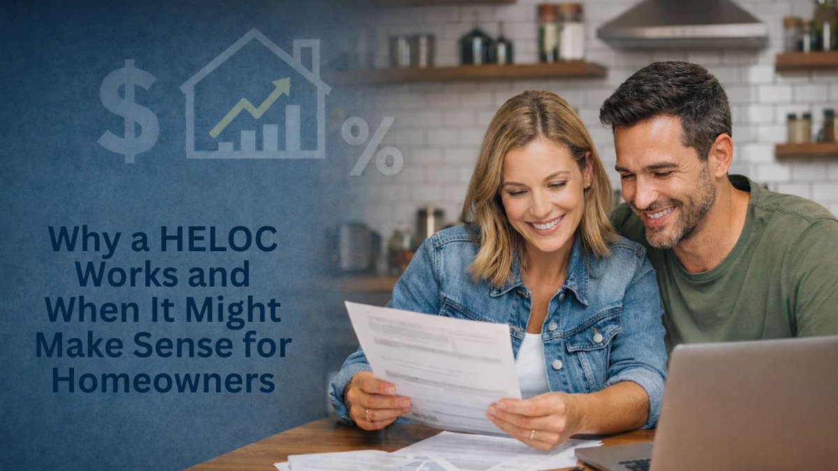HowardFinancial's tweet image. Why a HELOC Works and When It Might Make Sense for Homeowners: For homeowners looking to tap into the equity they have built over time, a Home Equity Line of Credit, also known as a HELOC, can be a flexible financing option. Unlike a traditional mortgage… dlvr.it/TQp9p3