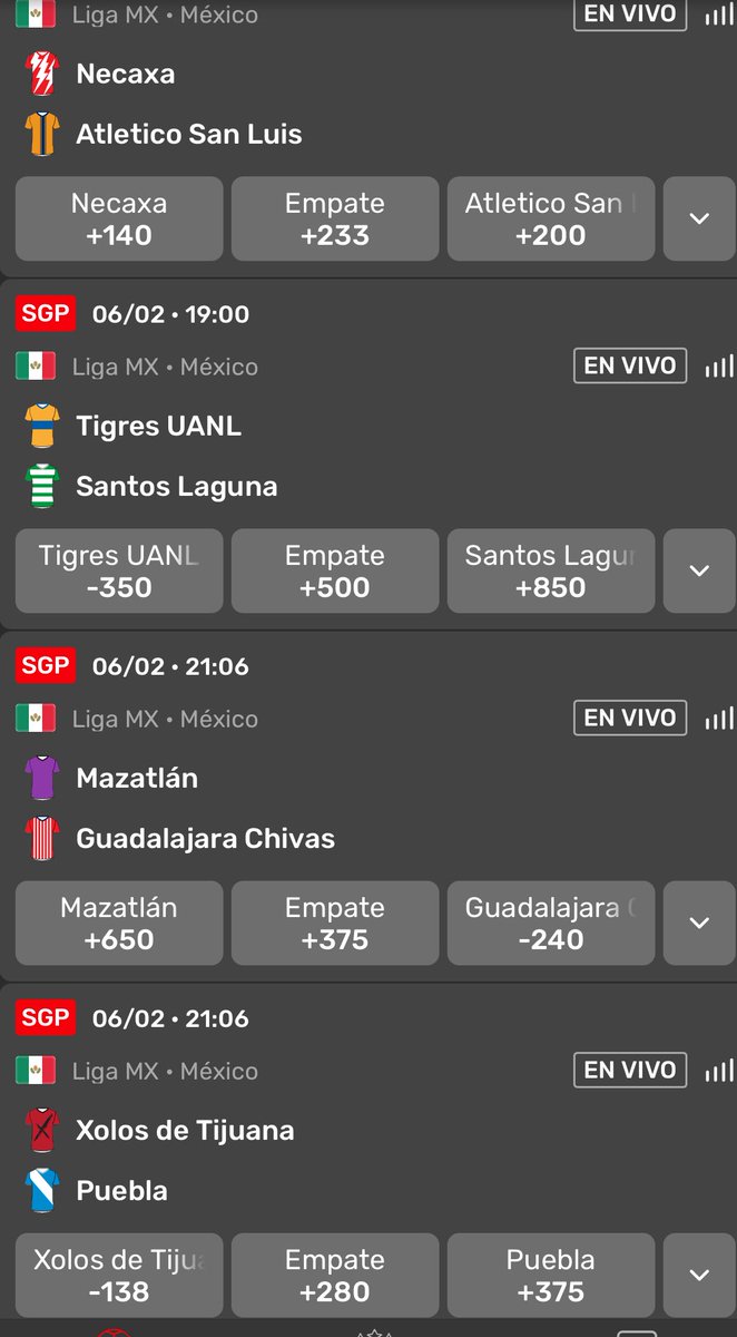 ¡Sobrinos, el día que estaban esperando, llegó!

Regalaré 5 bonos para los que le den Like, RT y comenten con el HT #ViernesDeBonosPlaydoit  y #SBPLAYDOIT como armarán su Parlay para la hoy. 

Así de fácil, así de sencillo, los ganadores tendrán que seguirme.