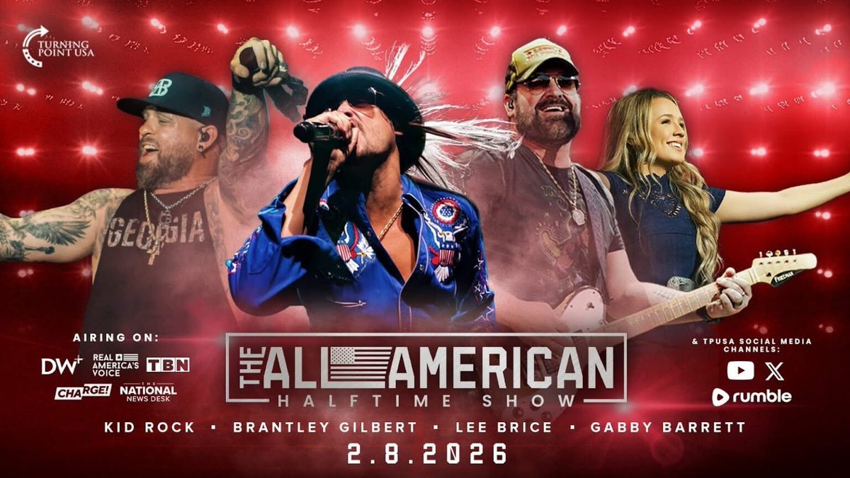 The TPUSA alternative Super Bowl halftime show that is “All American” or “family/faith friendly” is disgusting. It is the fruit of the Contemporary Church Movement. A movement that is comfortable with the Hollywood/Pop-Rock culture and they have conflated Christianity and USA