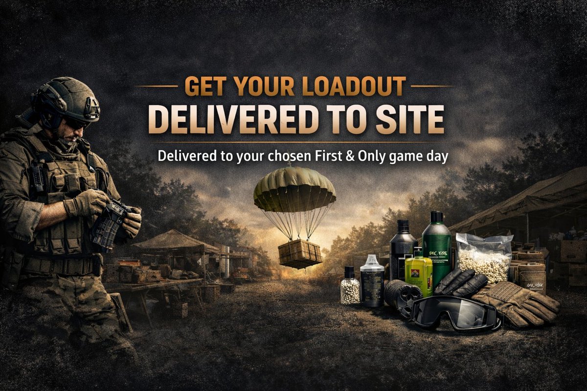 faoevents's tweet photo. A few of you have been asking about https://t.co/vBo96DT6LY and if someone has been pulling a fast one as it's not our normal website address.
No, it's all legit and yes it's a part of the First and Only Airsoft brand!

It's live now. https://t.co/c6JsEUpLVP