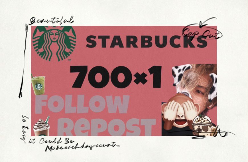 Pontapi08's tweet image. ☕️予行練習スタバチケット企画🎫

スタバチケット🎫
　　　　　　　　💲700        1名様

条件
@Pontapi08 

𝔽𝕆𝕃𝕃𝕆𝕎 𝕒𝕟𝕕 ℝ𝔼ℙ𝕆𝕊𝕋

2026・2・7     22時締め

#スタバ
#懸賞
#スタバチケット