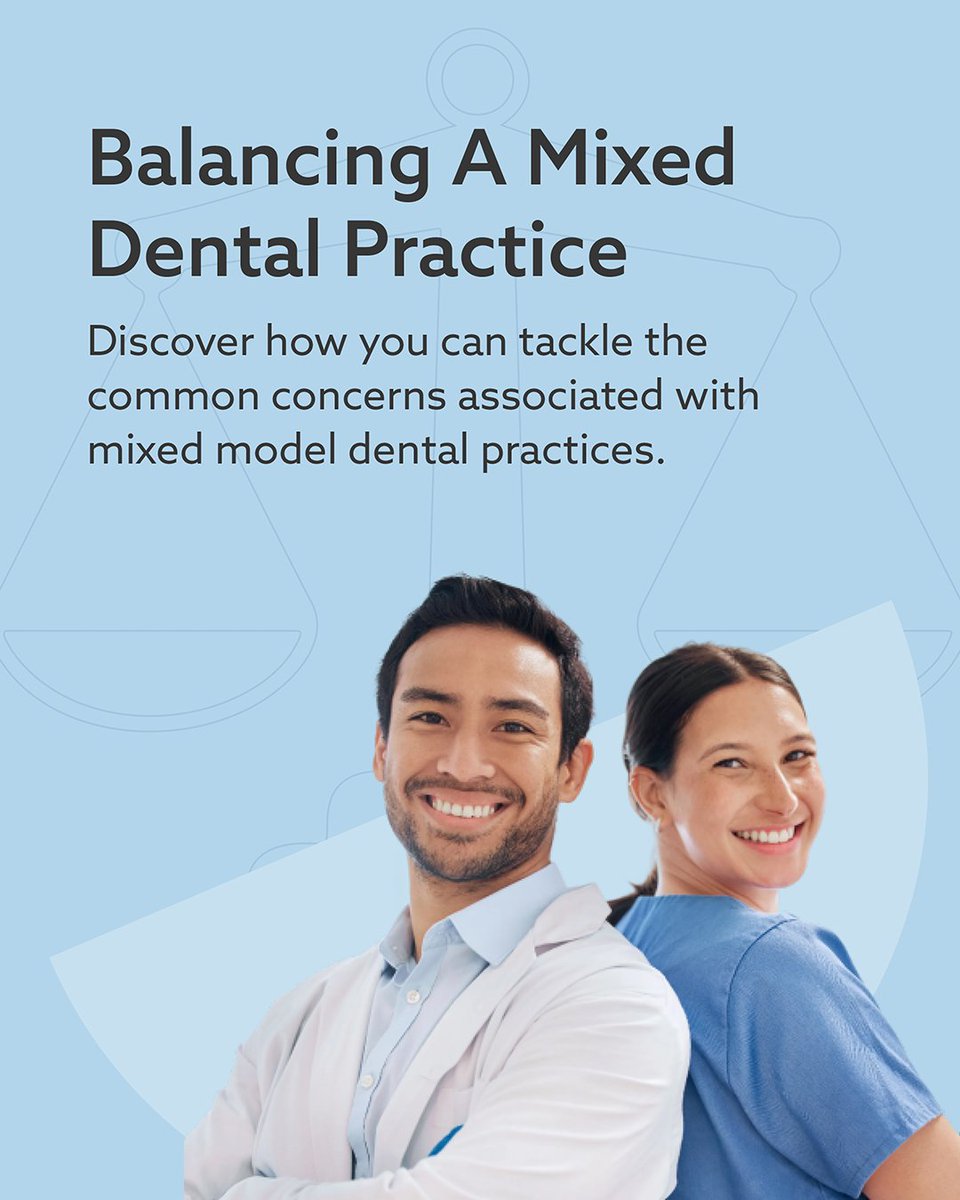 HenryScheinUK's tweet image. NHS or private? Why not both? ⚖️

Mixed dental practices are growing in the UK, but balancing two systems can be tricky.

👉 Read the full article:
 hsdental.co/45BNs9x 

#DentalLife #MixedPractice #PracticeManagement #HenryScheinDentalUK