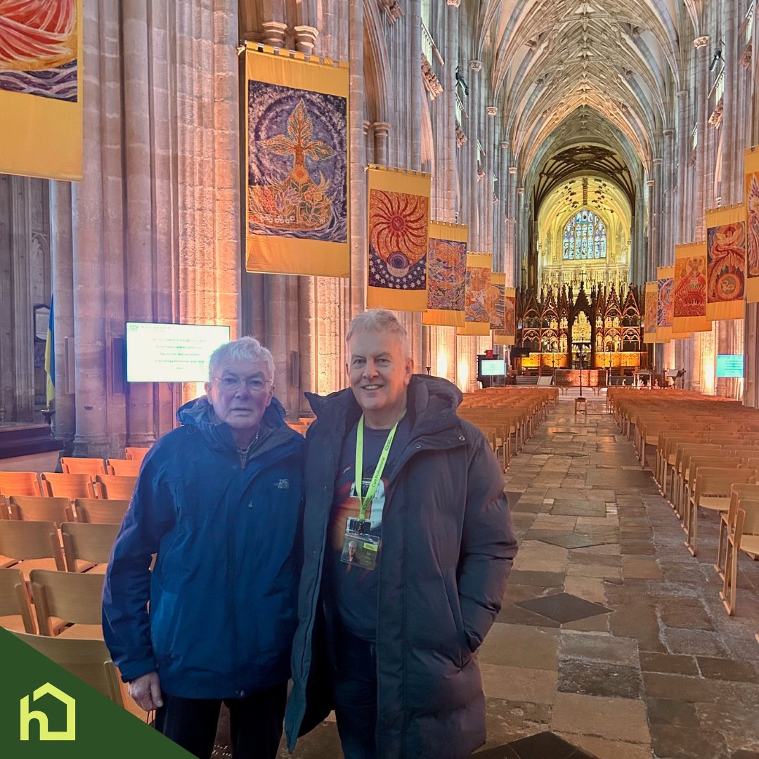 HomeInsteadHant's tweet photo. Ian, one of our amazing carers, enjoyed a lovely day out at Winchester Cathedral with a client 🌿⛪ Fresh air, beautiful surroundings &amp; great company – supporting meaningful experiences safely and comfortably is what we love 💛 #CareWithHomeInstead https://t.co/y5v18yx77U