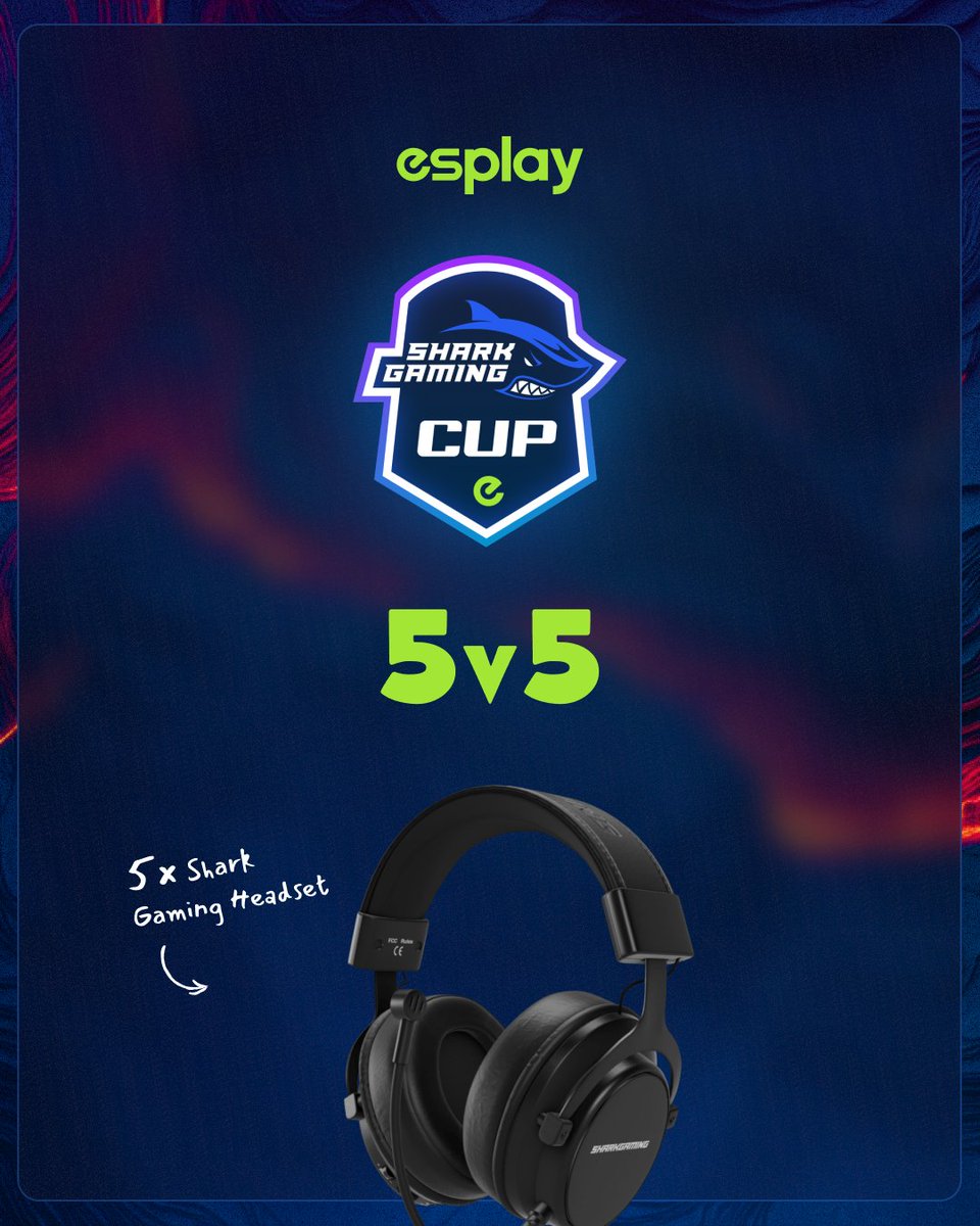 EsplayDK's tweet photo. Mangler du et nyt headset? ๐ง
@SharkGamingCom giver dig chancen for at vinde et i en lรฆkker 5v5-turnering! ๐ฅ
๐
07/02 (i morgen)
โฐ 16.00
๐บ๏ธ Active Duty map pool
Deltag her ๐ https://t.co/1MDlu2cc47
#CS2DK #esportdk https://t.co/1BF8RKj8m8